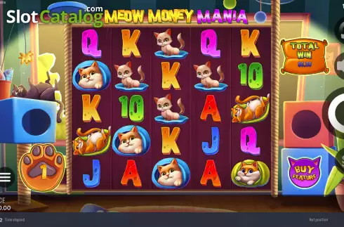 Скрин2. Meow Money Mania слот
