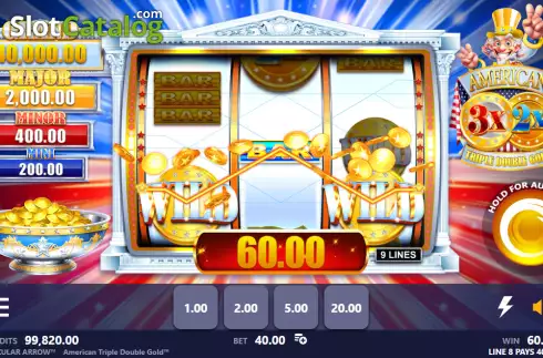 Скрин3. American Triple Double Gold слот
