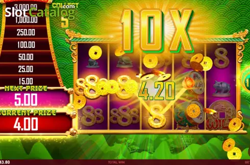 Скрин9. 12 Fortune Dragons слот