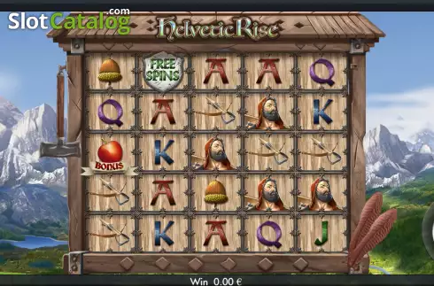Скрин3. Helvetic Rise слот