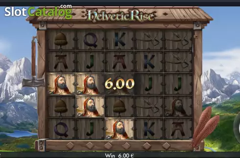 Скрин5. Helvetic Rise слот