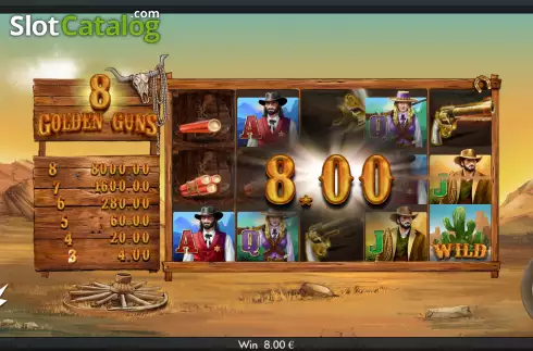 Скрин3. 8 Golden Guns слот