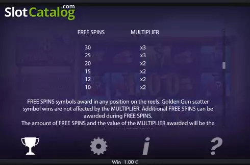 Скрин9. 8 Golden Guns слот