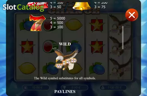 Скрин6. Wild Chance слот