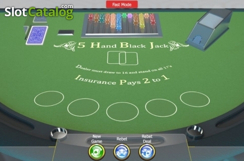 Скрин2. Blackjack MH (Concept Gaming) слот