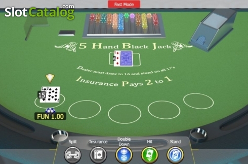 Скрин3. Blackjack MH (Concept Gaming) слот