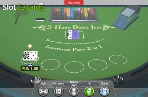 Скрин4. Blackjack MH (Concept Gaming) слот