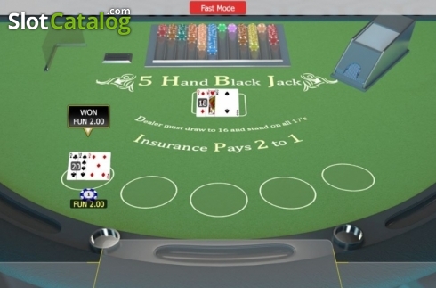 Скрин5. Blackjack MH (Concept Gaming) слот