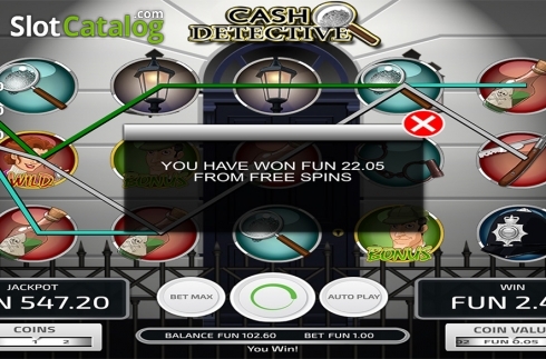 Скрин6. Cash Detective слот