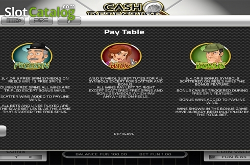 Скрин8. Cash Detective слот