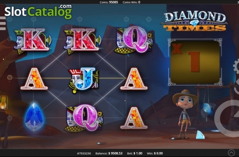 Скрин2. Diamond Times слот