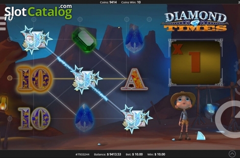 Скрин3. Diamond Times слот