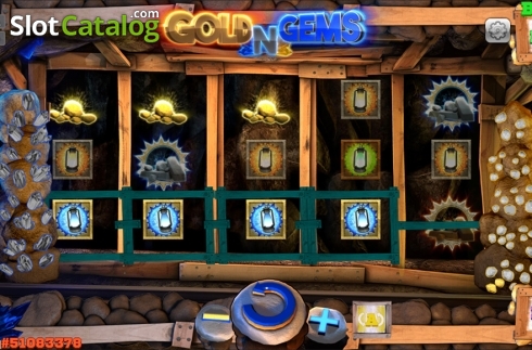 Скрин7. Gold and Gems слот