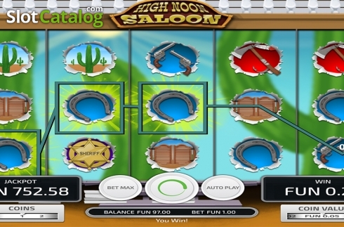 Скрин5. High Noon Saloon слот