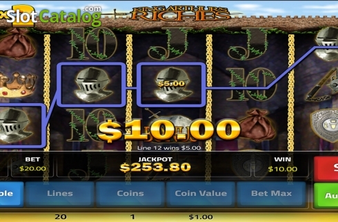 Скрин4. King Arthurs Riches слот