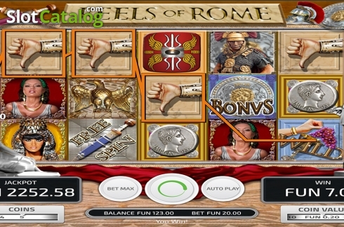 Скрин5. Reels of Rome (Concept Gaming) слот