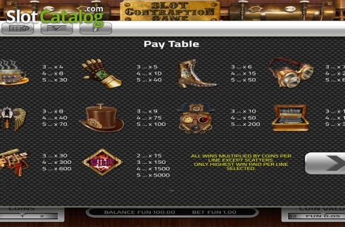 Скрин6. Slot Contraption слот