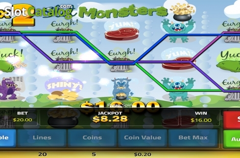 Скрин3. Slot Monsters слот