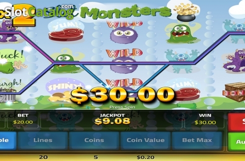 Скрин4. Slot Monsters слот