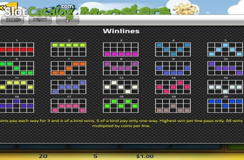 Скрин7. Slot Monsters слот