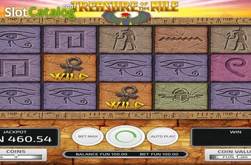 Скрин2. Treasure of the Nile слот