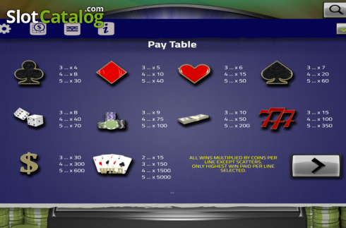 Скрин4. Vegas Slot II слот