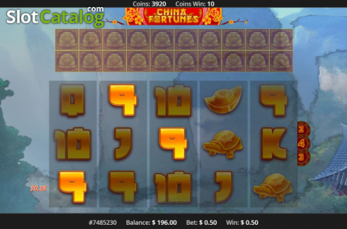 Скрин3. China Fortunes слот