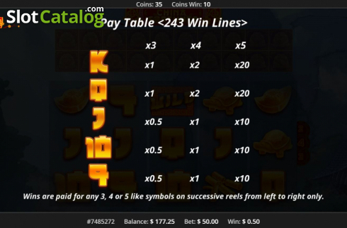 Скрин7. China Fortunes слот