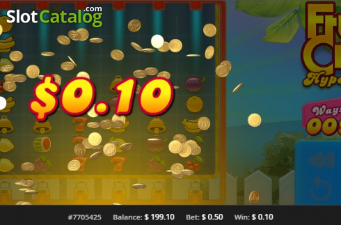 Скрин3. Fruit Crush (Concept Gaming) слот