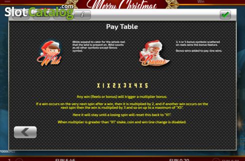 Скрин6. Merry Christmas (Concept Gaming) слот