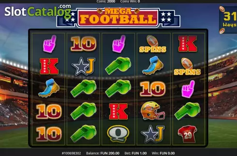 Скрин2. Mega Football слот