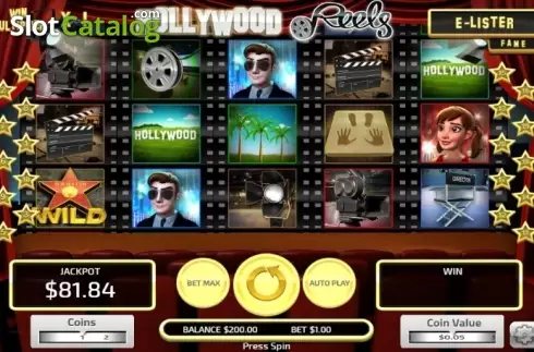 Скрин2. Hollywood Reels слот