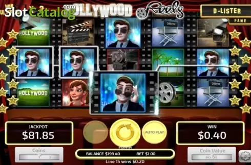 Скрин3. Hollywood Reels слот