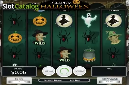 Скрин2. Super Halloween слот