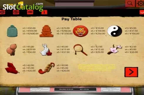 Скрин5. Ancient China ( Concept Gaming) слот