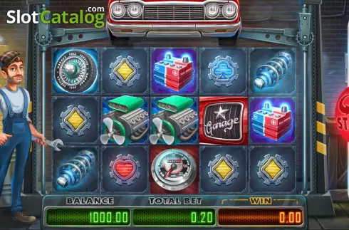 Скрин2. Full Service Garage слот