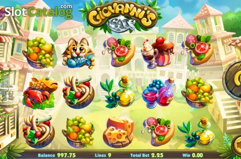 Скрин2. Giovanni's Cat слот
