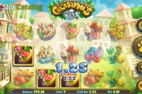 Скрин3. Giovanni's Cat слот