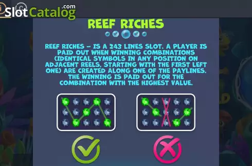 Скрин5. Reef Riches слот