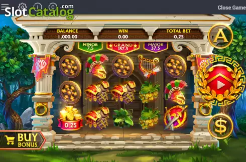 Скрин2. Golden Odyssey (Connective Games) слот