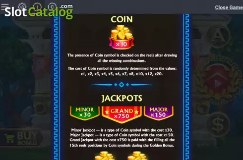 Скрин6. Golden Odyssey (Connective Games) слот