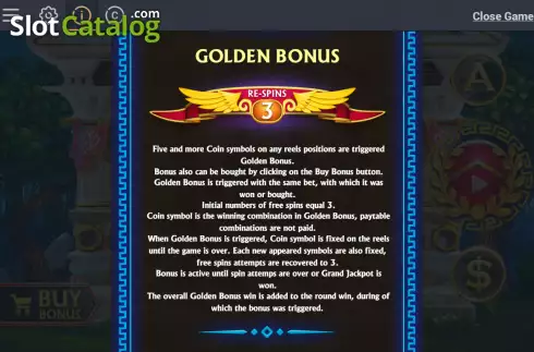 Скрин7. Golden Odyssey (Connective Games) слот