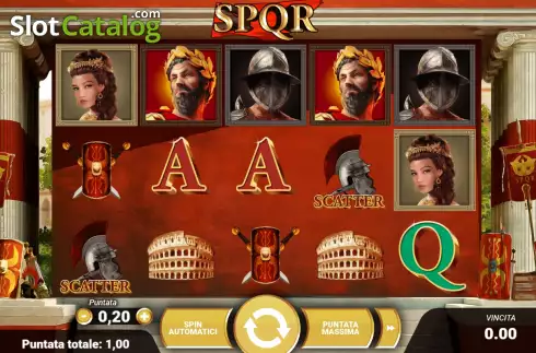 Скрин2. SPQR слот