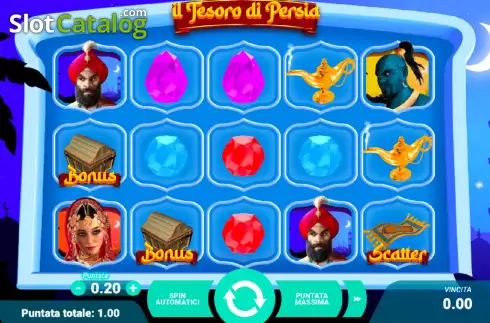 Скрин2. Gems of Persia слот