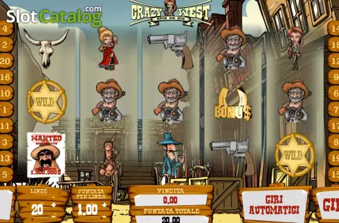 Скрин2. Crazy West: Spin or Die слот