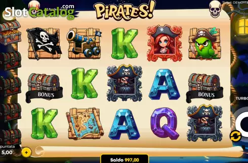 Скрин2. Pirates: Treasure of Tortuga слот