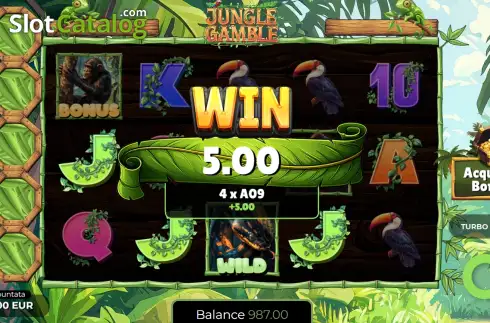 Скрин3. Jungle Gamble слот