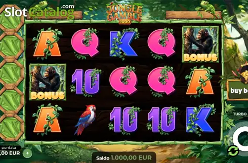 Скрин2. Jungle Gamble 1000 слот