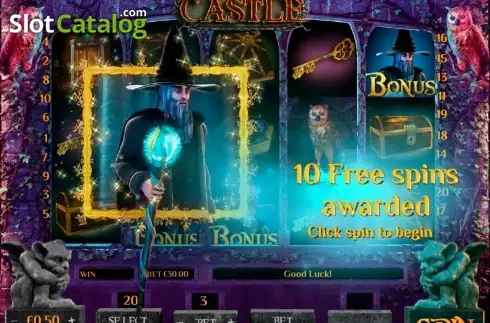 Скрин8. Wizard's Castle (Cozy) слот