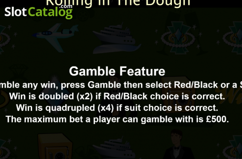Скрин8. Rolling in the Dough слот